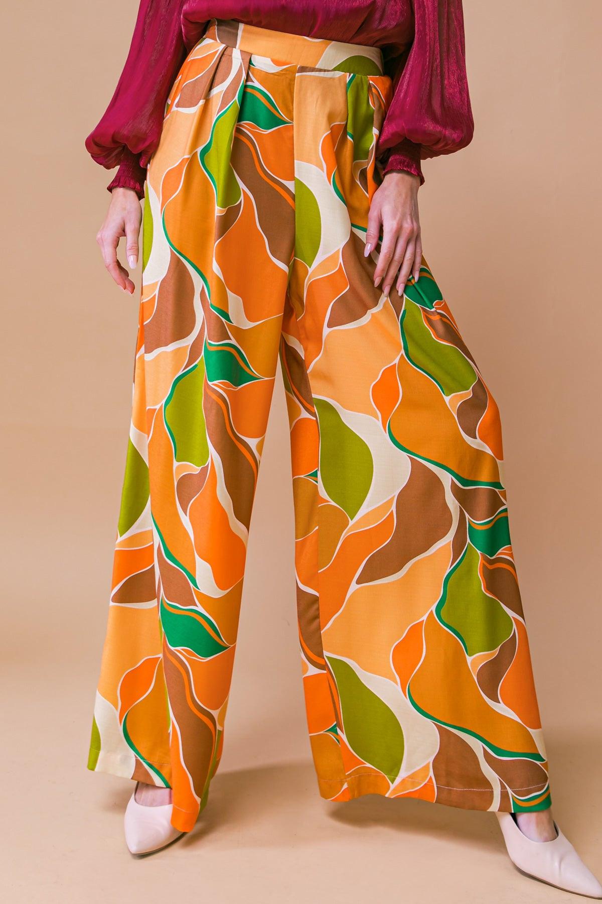SWEETEST ENTRANCE WOVEN PANTS.