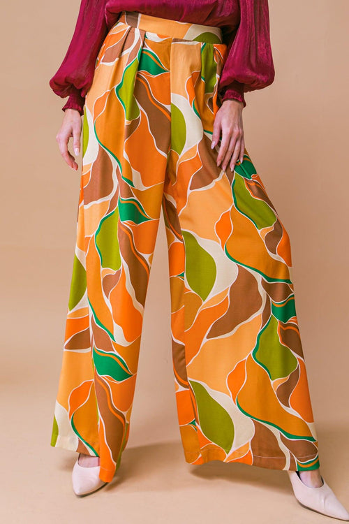 SWEETEST ENTRANCE WOVEN PANTS.