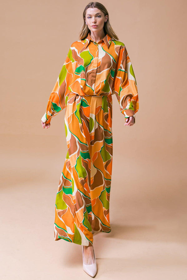 SWEETEST ENTRANCE WOVEN PANTS.