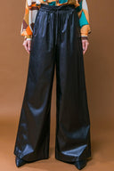 ICONIC REPUTATION LEATHER PANTS.