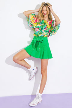 BE BACK NEVER TWILL SKORT.