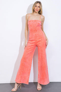TOTALLY TRENDY TWILL JUMPSUIT.