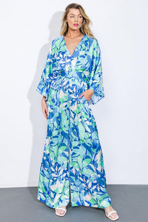 WIN THE CROWD WOVEN JUMPSUIT.