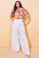 HEADING TO PARADISE WOVEN PANTS.