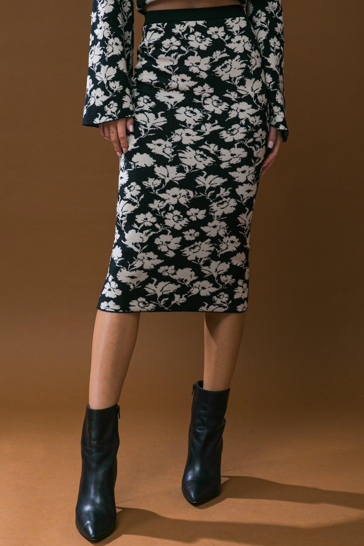 A DAY TO REMEMBER SWEATER MIDI SKIRT.