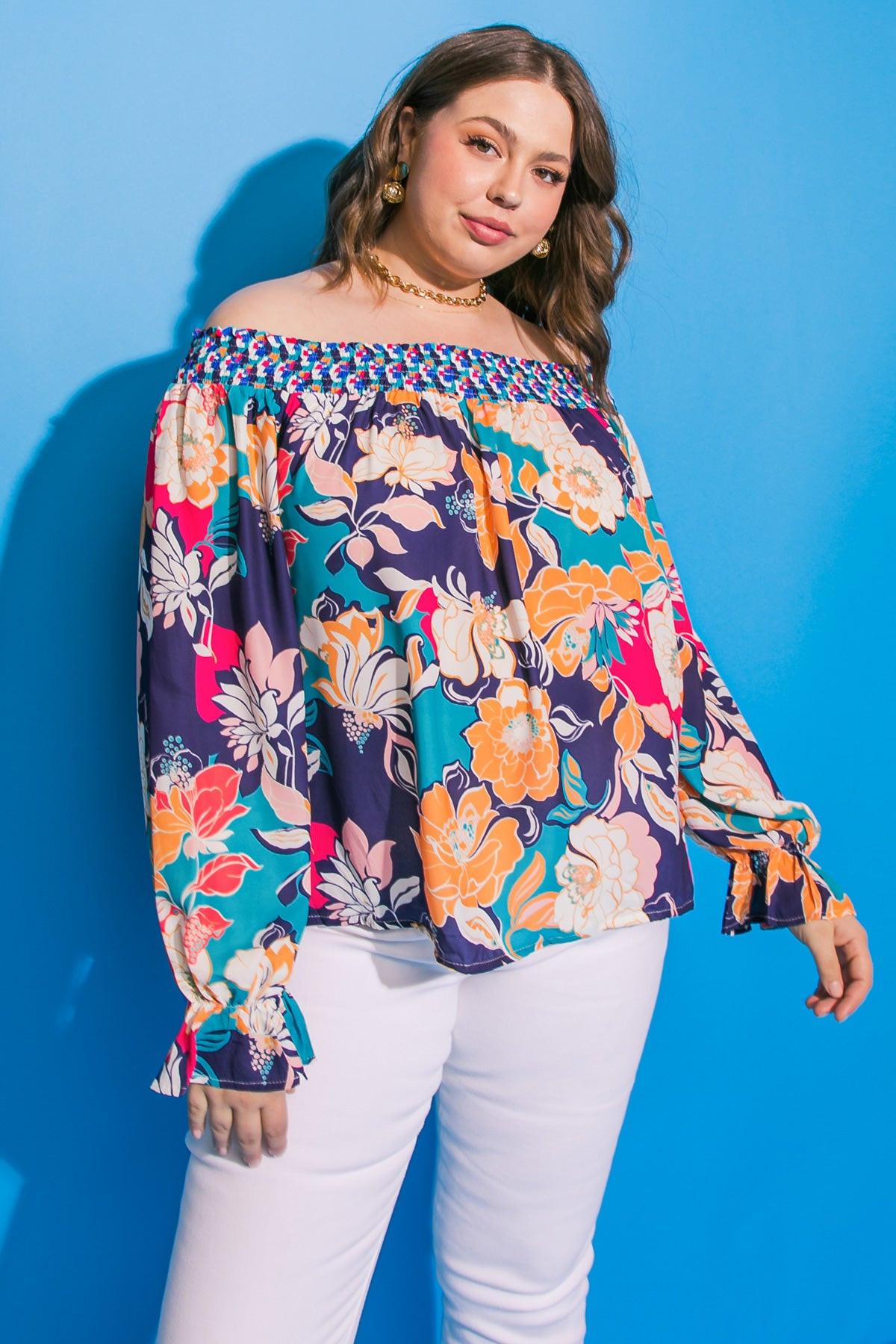 BREAK THE RULES WOVEN TOP.