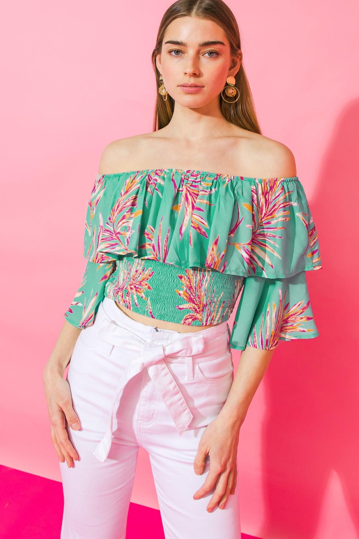 I LIKE ME BETTER WOVEN TOP.