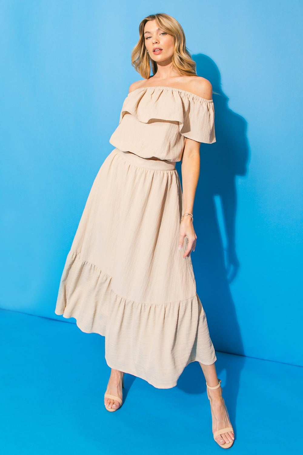 LOVELY MOOD WOVEN TOP - Flying Tomato - TOPS - Flying Tomato