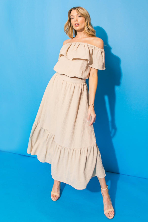 LOVELY MOOD WOVEN TOP - Flying Tomato - TOPS - Flying Tomato