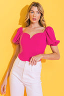 RICH FLEX WOVEN CROP TOP - Flying Tomato - TOPS - Flying Tomato