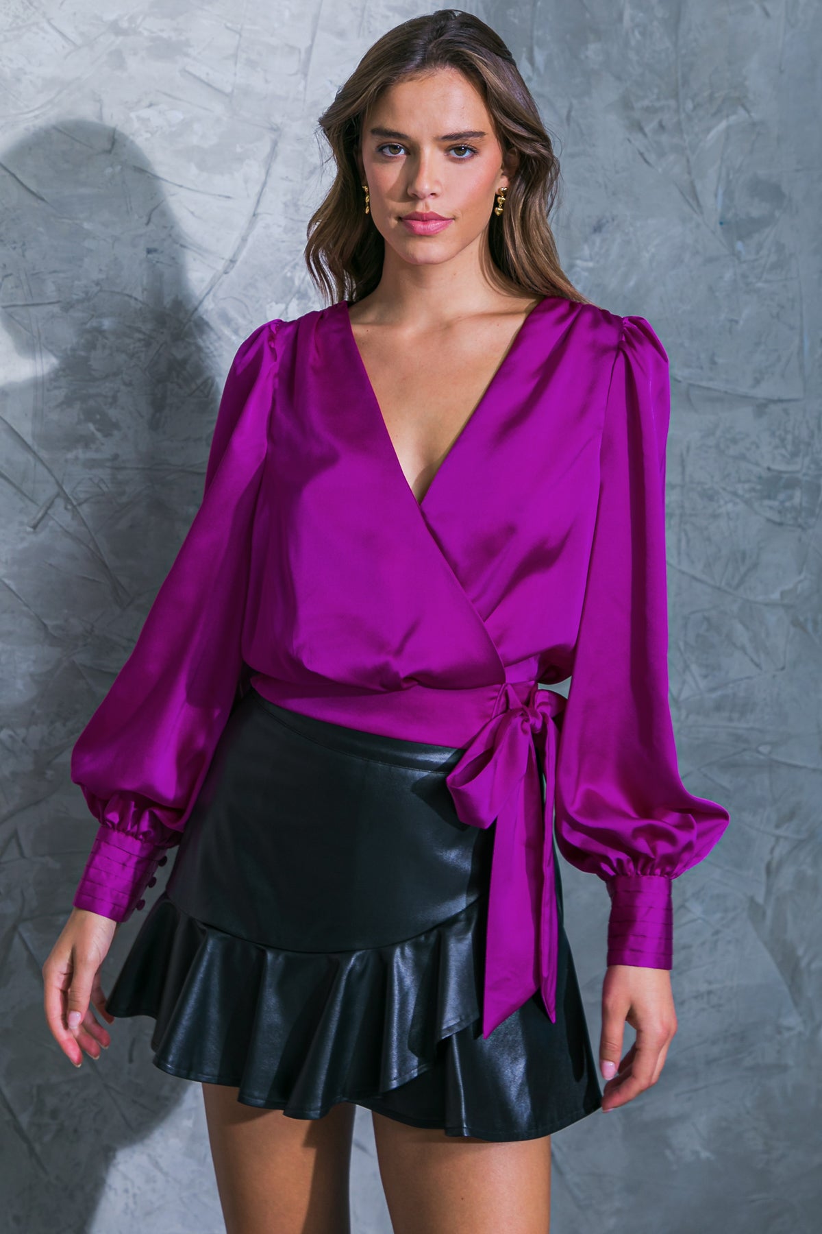 ETERNITY TOGETHER SATIN TOP