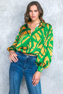 ALWAYS ABOUT YOU WOVEN TOP.