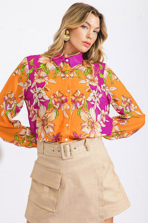PURE AMBITION WOVEN TOP.