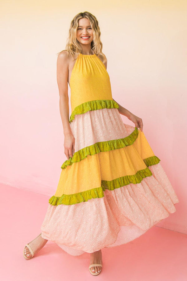 ALWAYS ADMIRED MAXI DRESS.