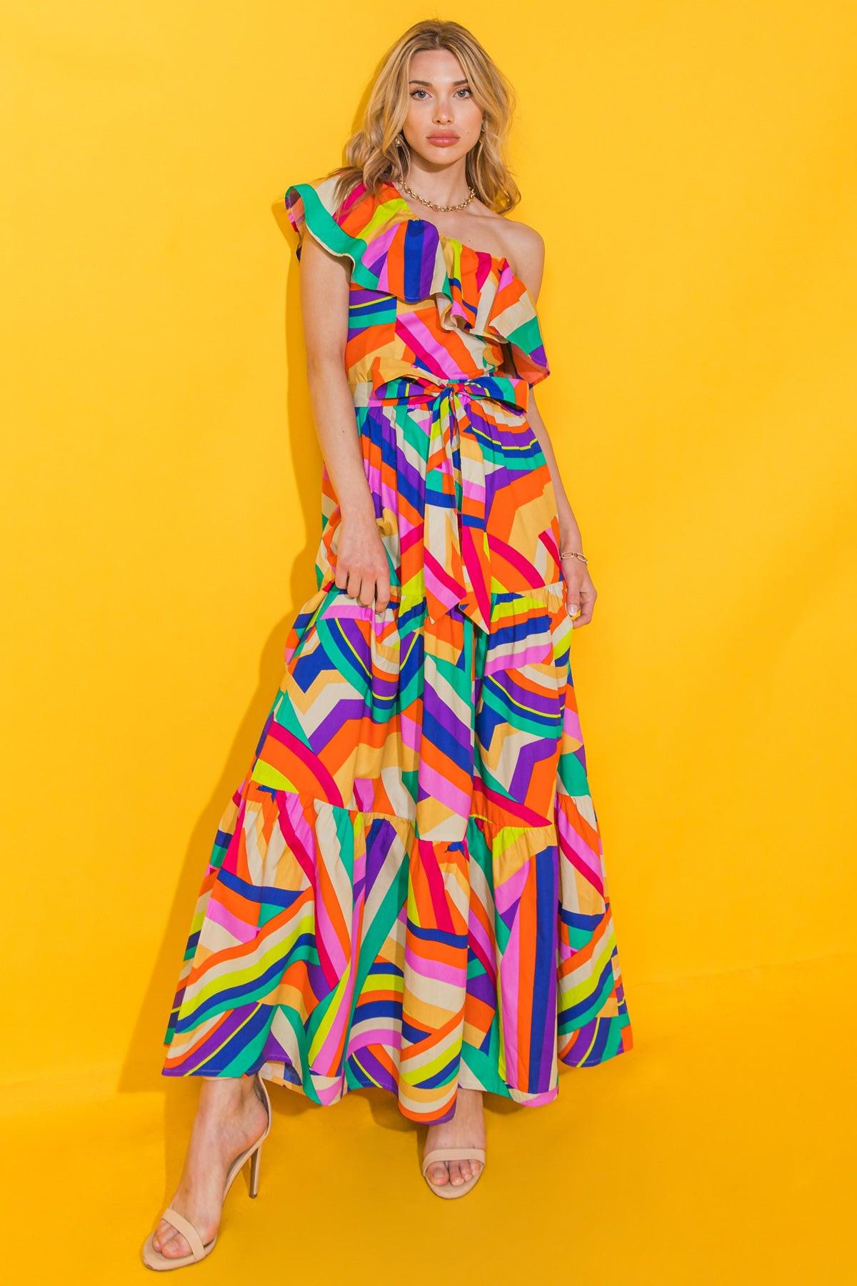 TRANCOSO WOVEN MAXI DRESS.