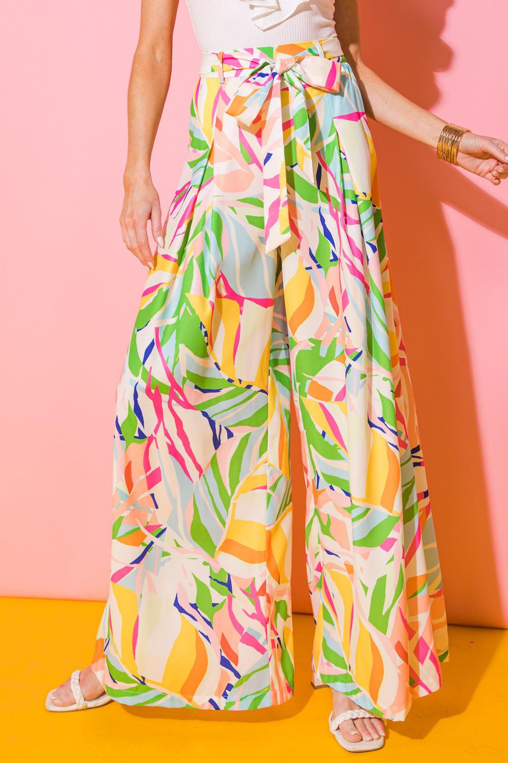 SEASIDE STATE OF MIND WOVEN PANTS.