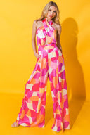 SERENITY SATIN JUMPSUIT.
