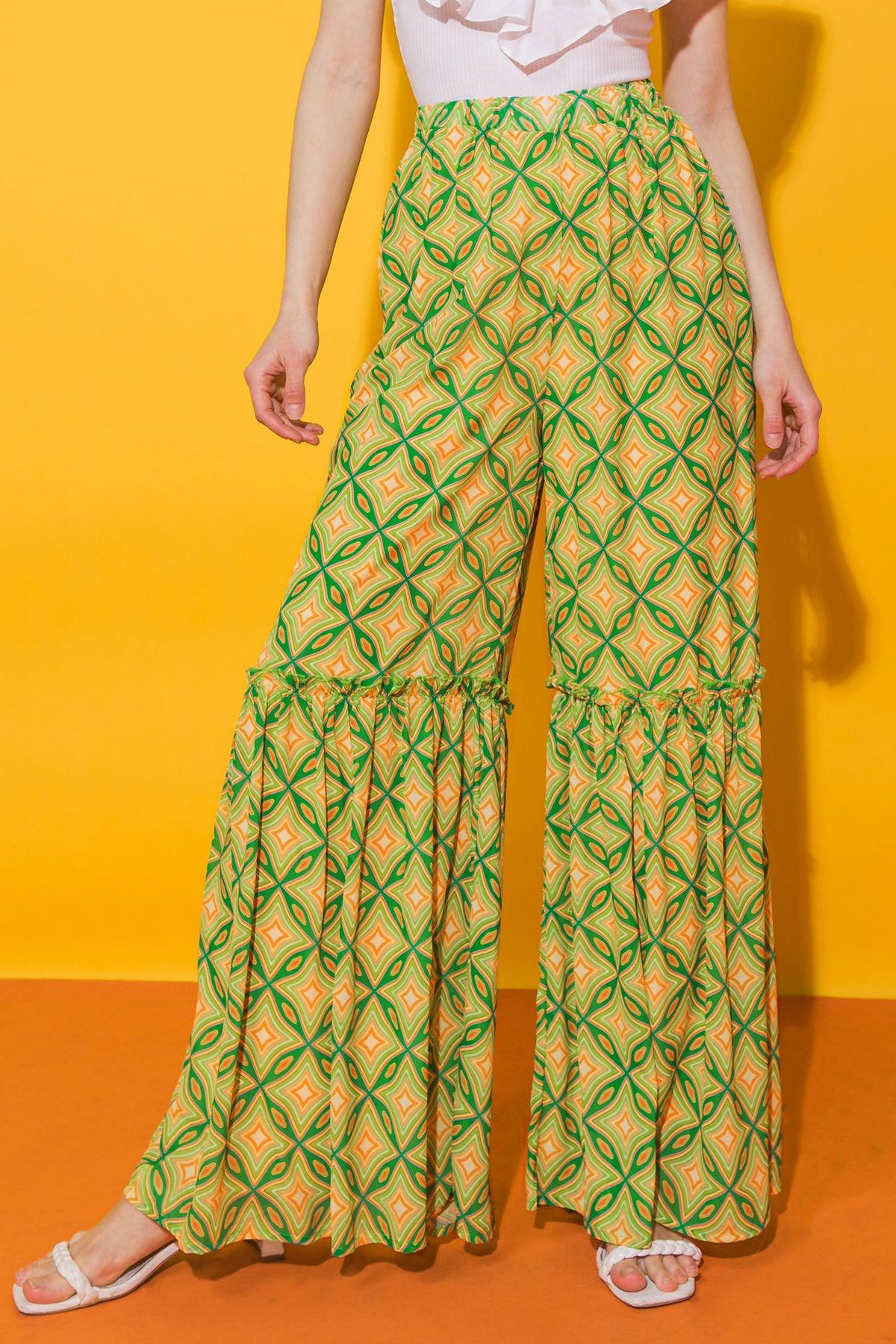 SUGAR BEACH RESORT WOVEN PANTS - Flying Tomato - PANTS - Flying Tomato