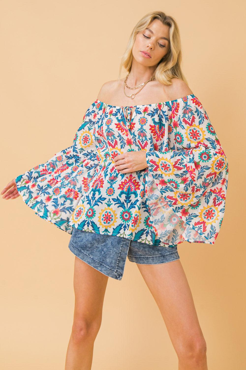 RESORT READY SHIFT BLOUSE - Flying Tomato - TOPS - Flying Tomato