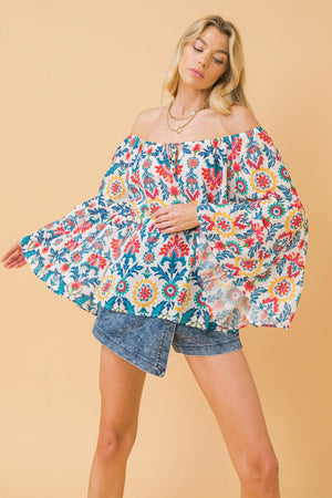 RESORT READY SHIFT BLOUSE - Flying Tomato - TOPS - Flying Tomato