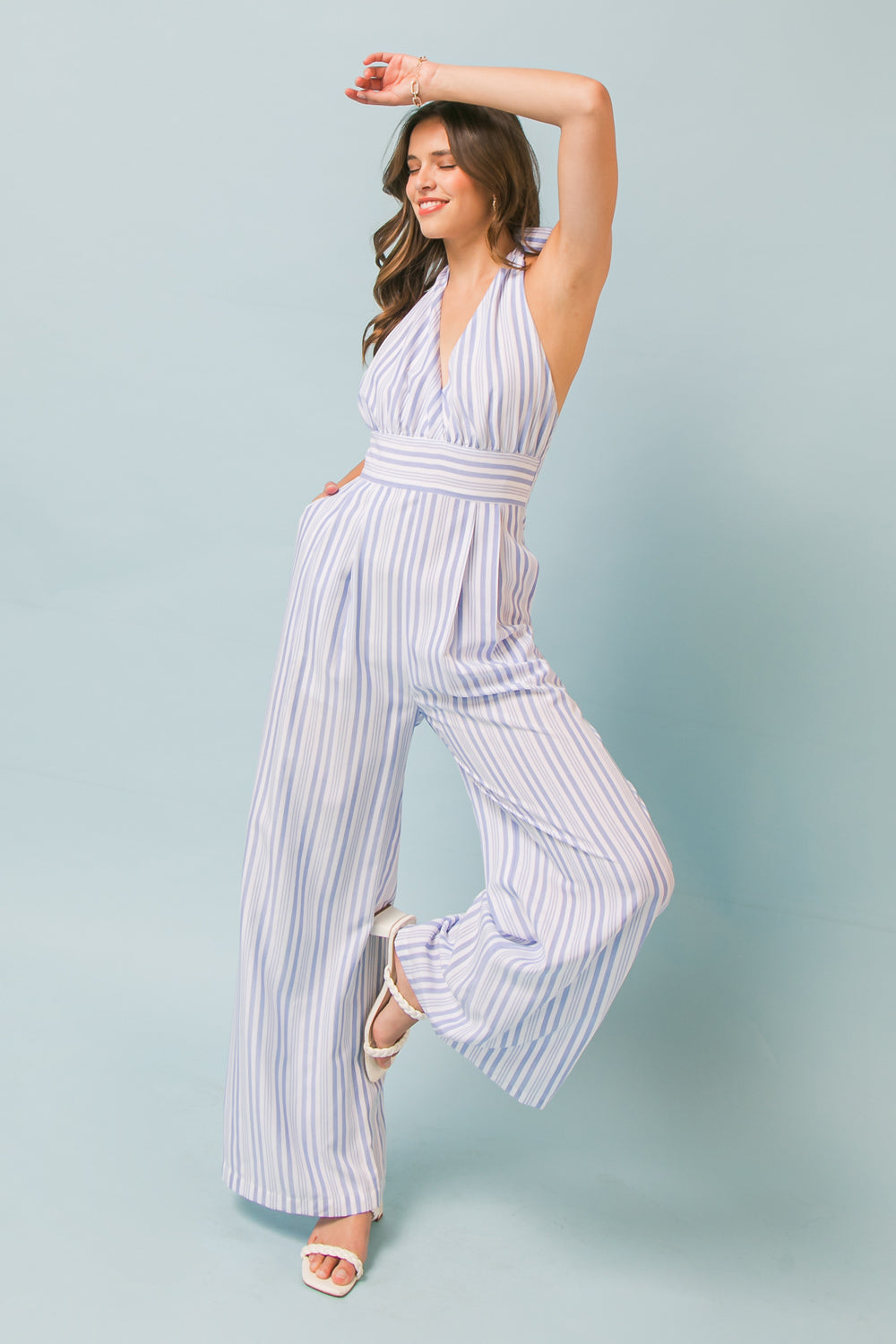 ABSOLUTE EDGE WOVEN JUMPSUIT