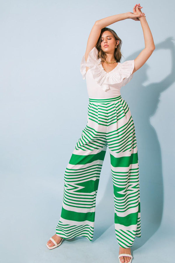 WAIT FOR U WOVEN PANTS.