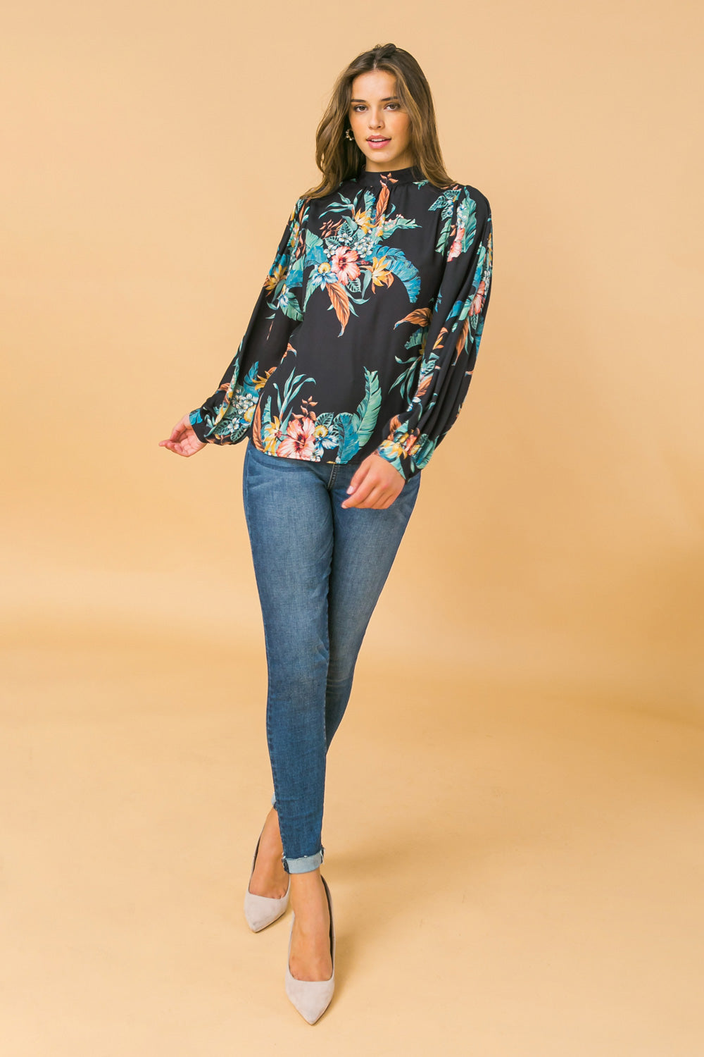 GROWING WISER WOVEN TOP
