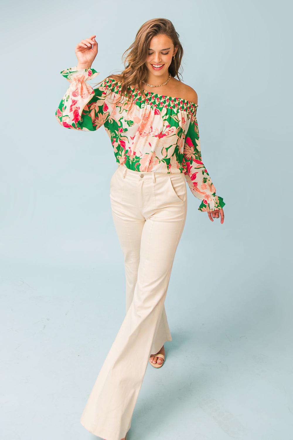 BREAK THE RULES WOVEN TOP - Flying Tomato - TOPS - Flying Tomato