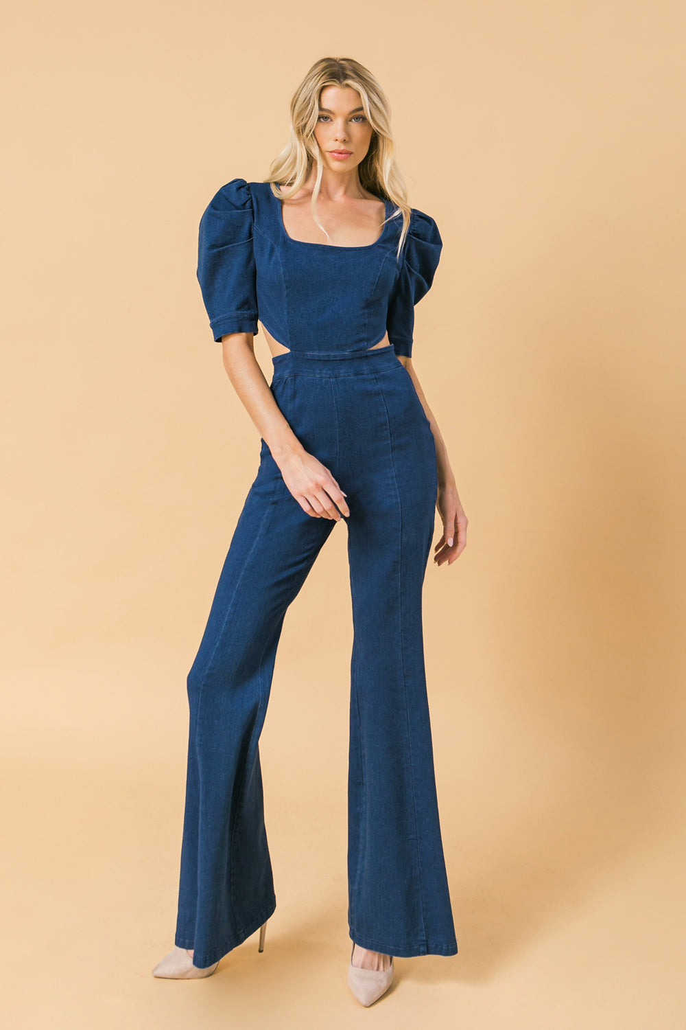 TRAVEL TO YOU DENIM JUMPSUIT