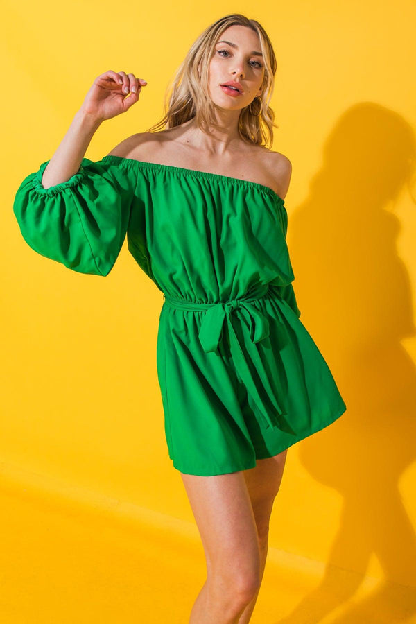 TALK ABOUT WOVEN ROMPER.