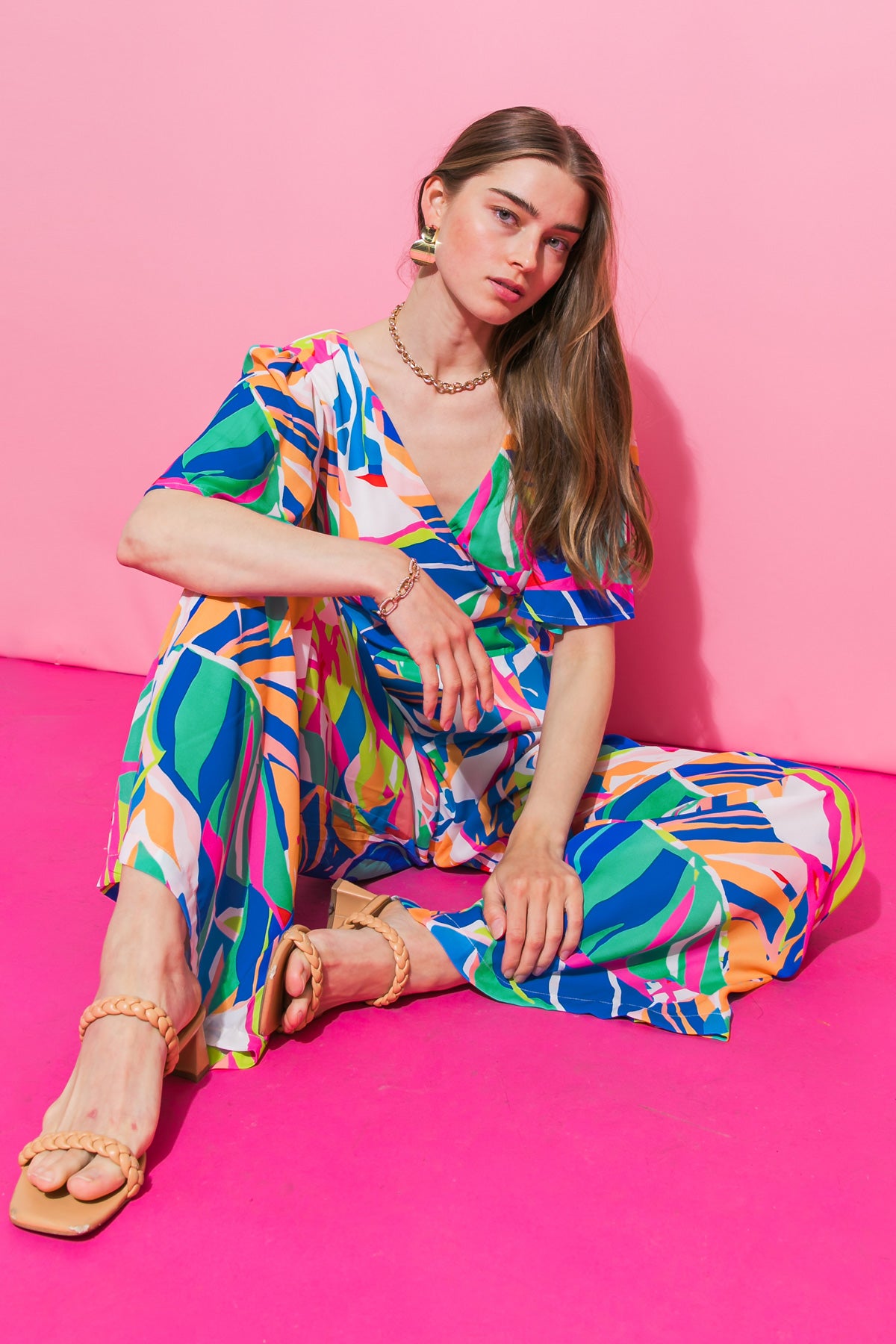 WHITEWATER BAY WOVEN JUMPSUIT