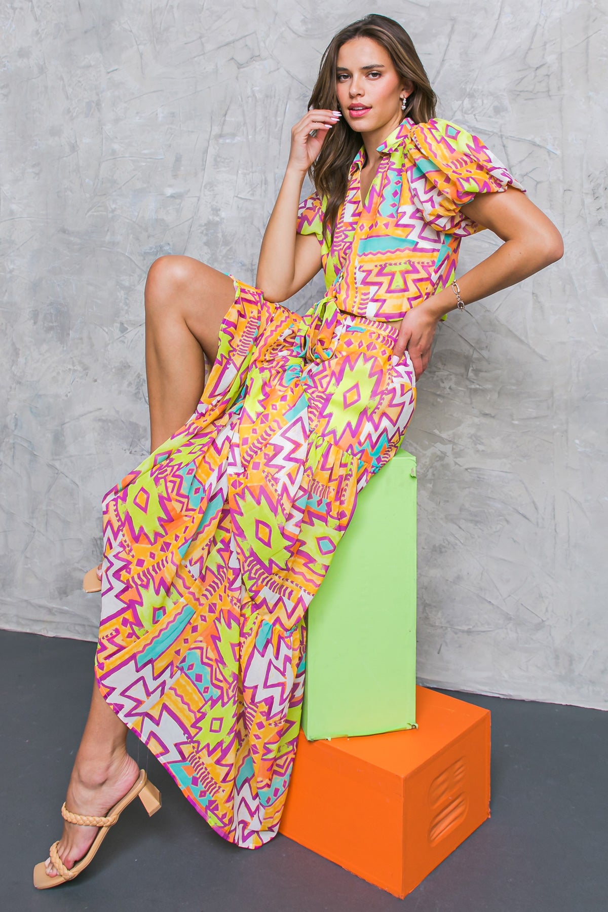 WILL NOT BE FORGOTTEN WOVEN TOP