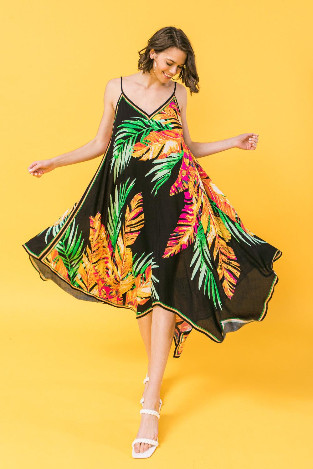 FIRST BLOOMS HANKY DRESS - Flying Tomato - DRESSES - Flying Tomato