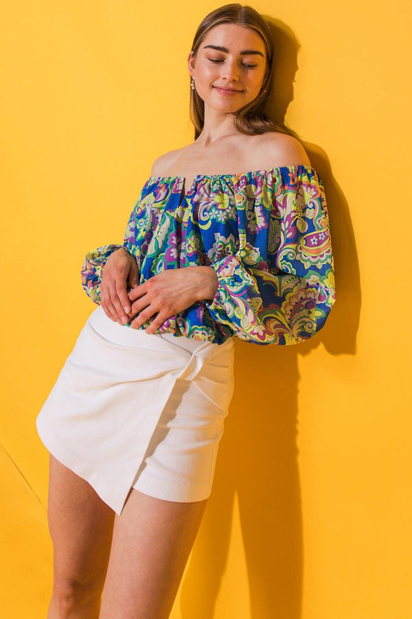 PINE ISLAND WOVEN TOP.