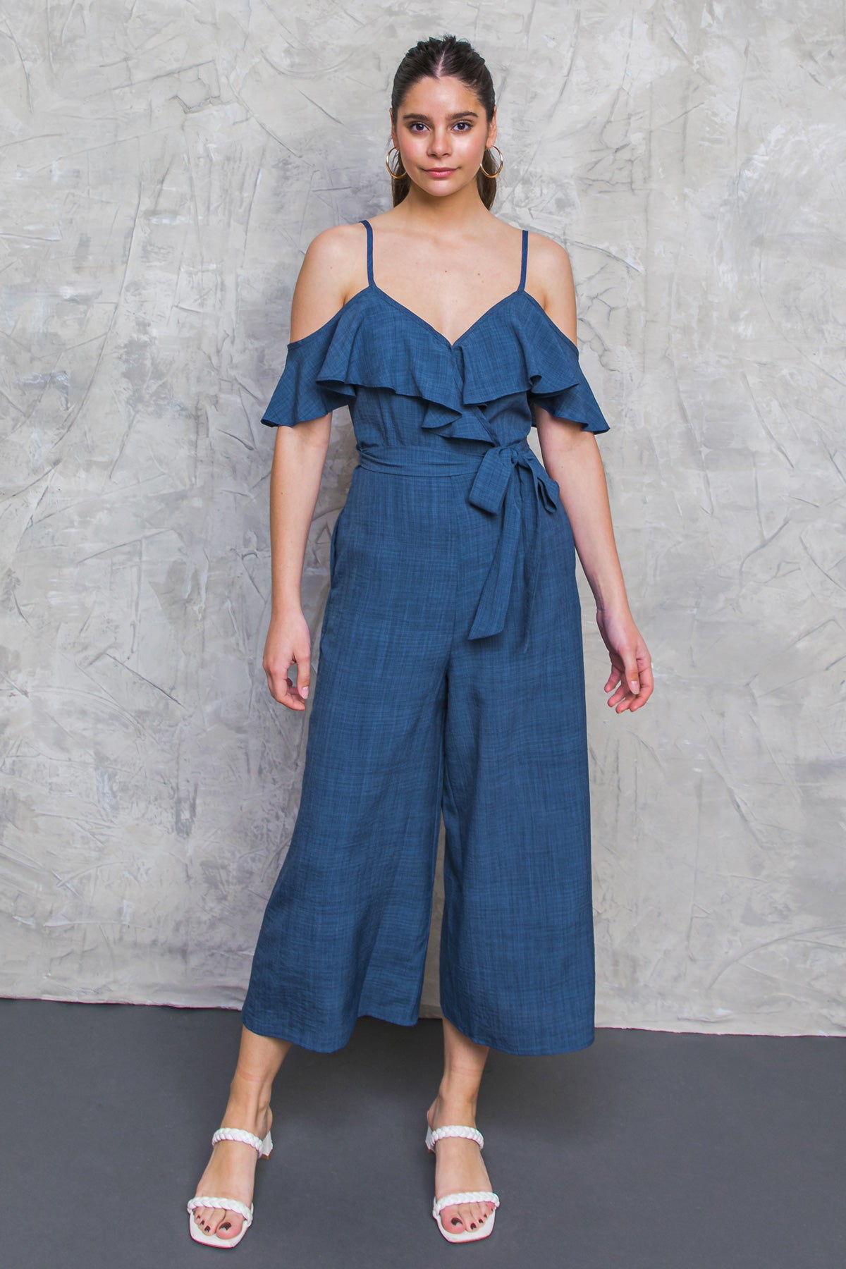 SING ME BACK HOME WOVEN JUMPSUIT
