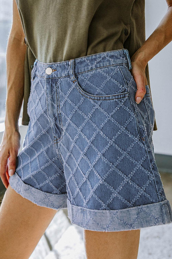 MEET ME THERE DENIM SHORT.