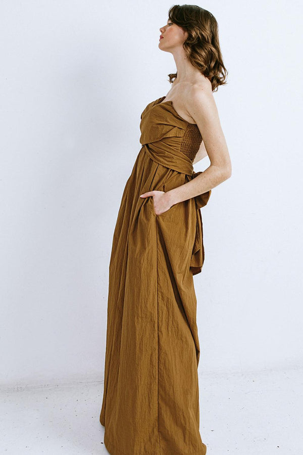 THINK ABOUT ME WOVEN JUMPSUIT.