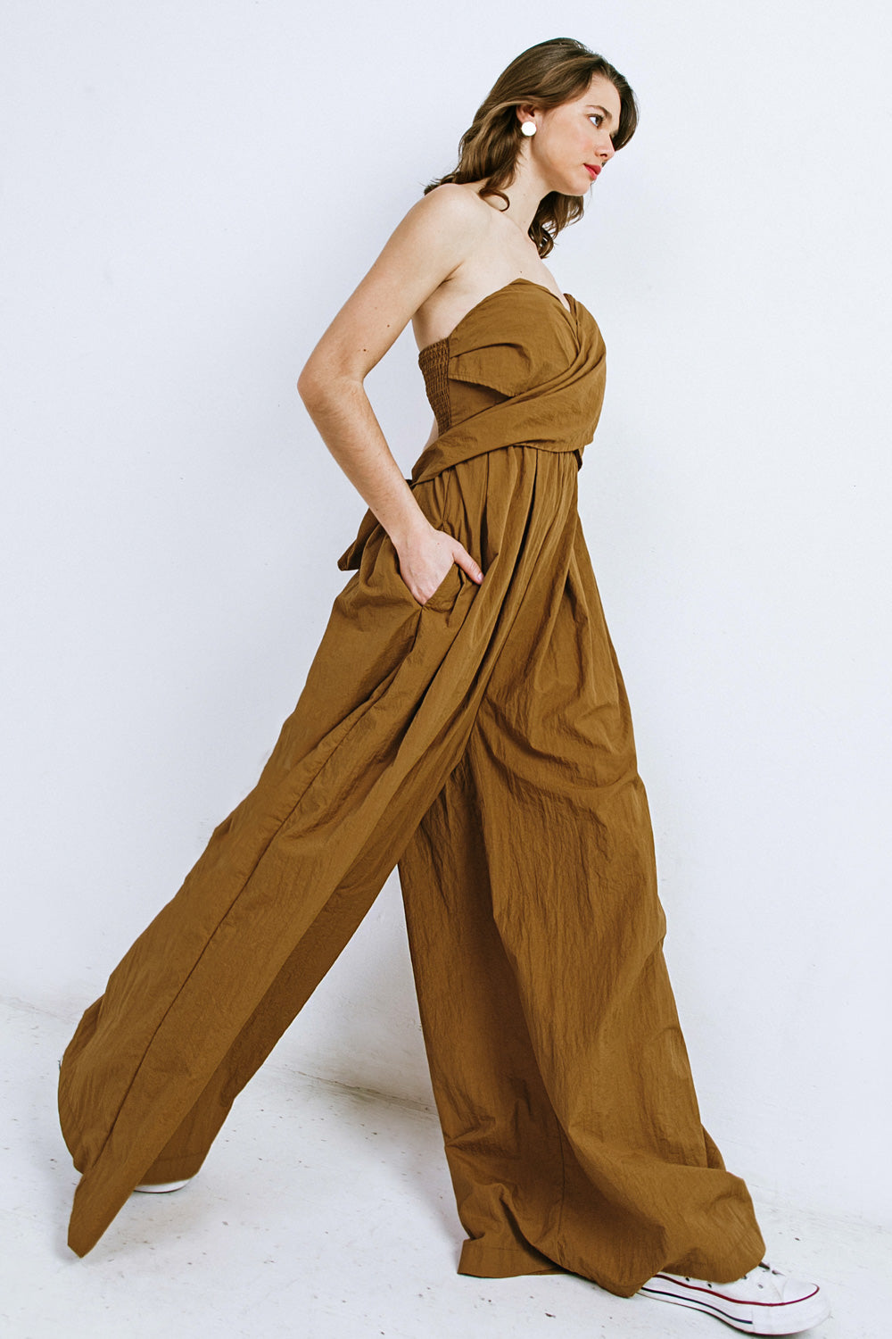 THINK ABOUT ME WOVEN JUMPSUIT