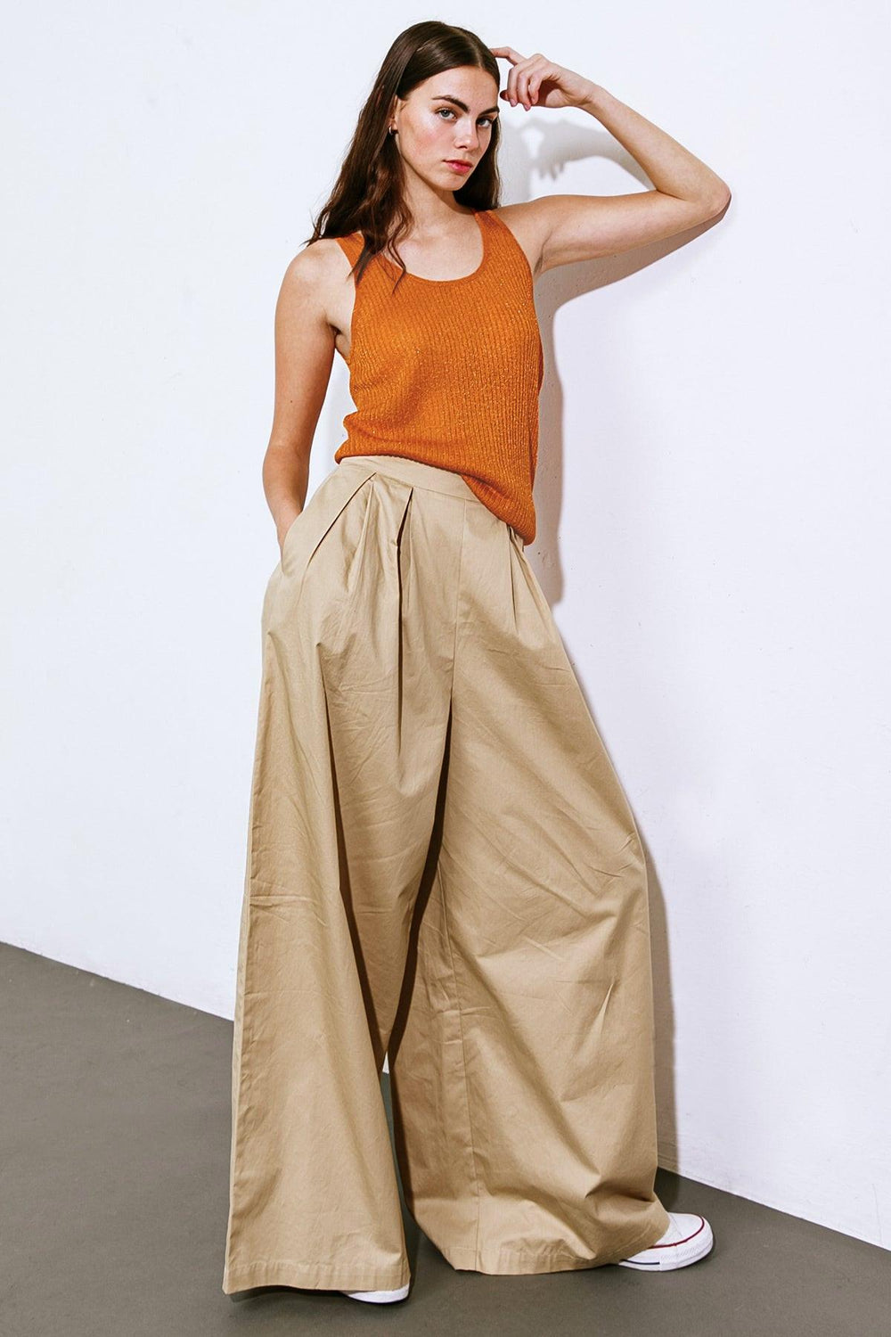 IT'S PERFECT TIMING WOVEN PANTS.