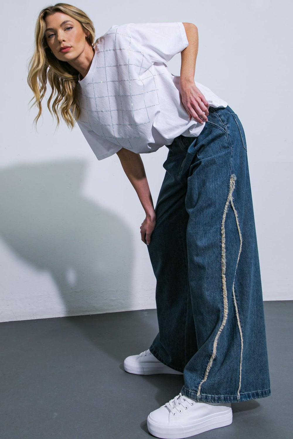 ALL OR NOTHING WASHED DENIM.