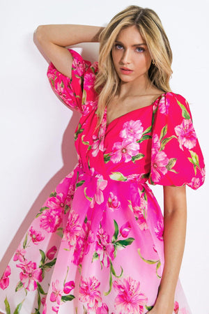 GOTTA GET READY WOVEN MINI DRESS.