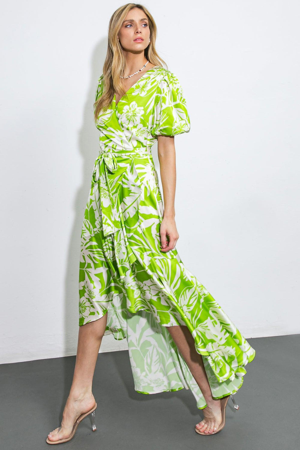 ONLY TONIGHT WOVEN MIDI DRESS.