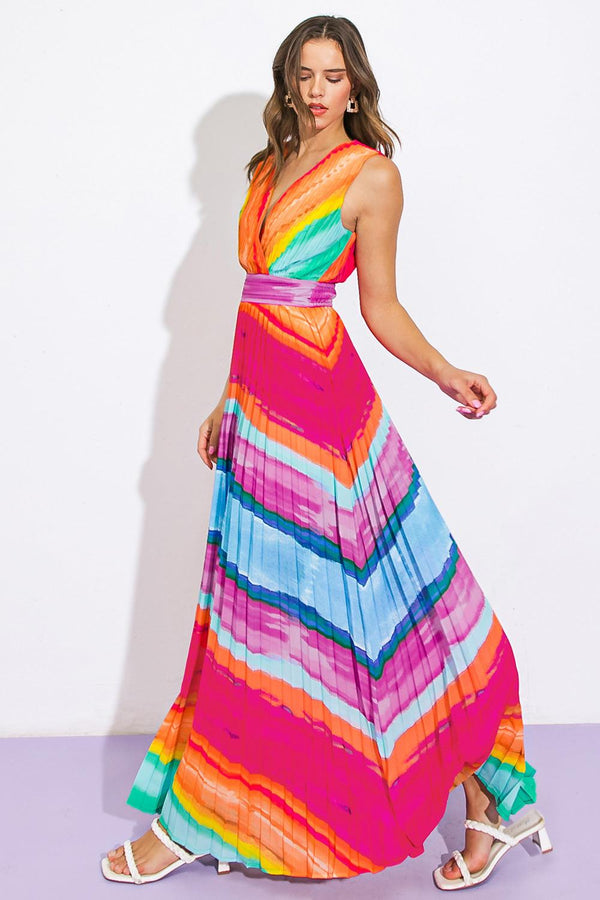 SHORE VACAYS WOVEN MAXI DRESSS.