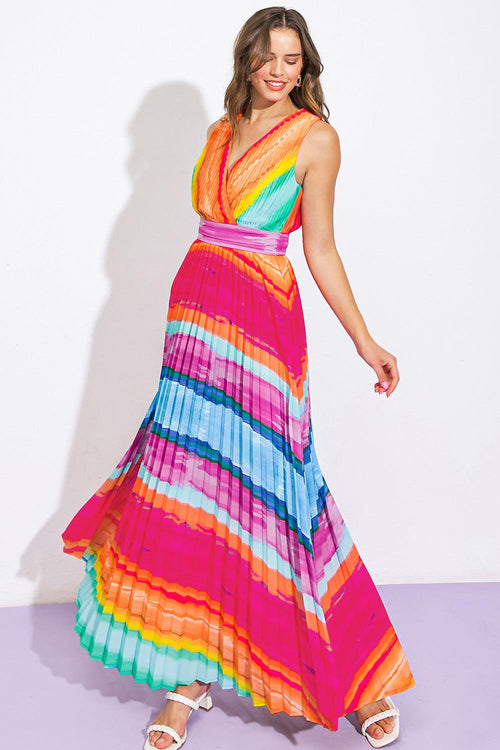 SHORE VACAYS WOVEN MAXI DRESSS.