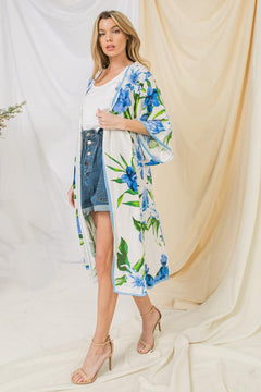 LAGUNA BEACH KIMONO COVER UP - Flying Tomato - JACKETS - Flying Tomato