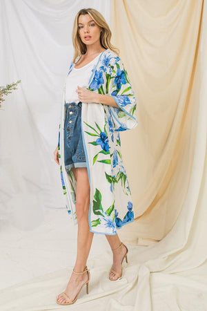 LAGUNA BEACH KIMONO COVER UP - Flying Tomato - JACKETS - Flying Tomato