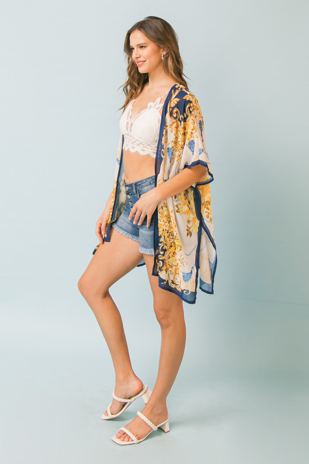 NEVER SAY NEVER WOVEN MIDI COVER UP