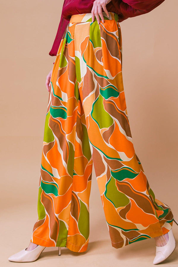 SWEETEST ENTRANCE WOVEN PANTS.