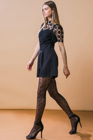 SHE'S ALL THAT WOVEN ROMPER.