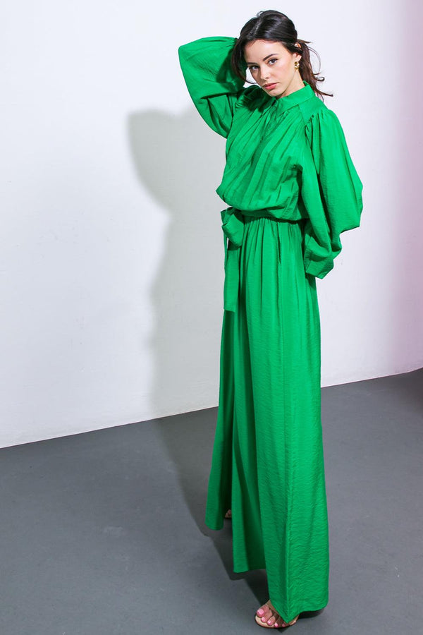 READY FOR TODAY WOVEN JUMPSUIT.